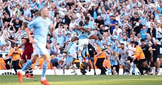 OFFICIAL: Manchester City win record-breaking fourth consecutive Premier League title after win over West Ham