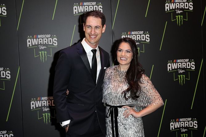 "Your wife is the most important decision you ever make" -Joey Logano on finding balance with partner Brittany Baca and racing career