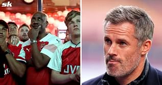 Jamie Carragher believes one moment from Tottenham's loss to Manchester City will 'haunt' Arsenal fans for the next decade