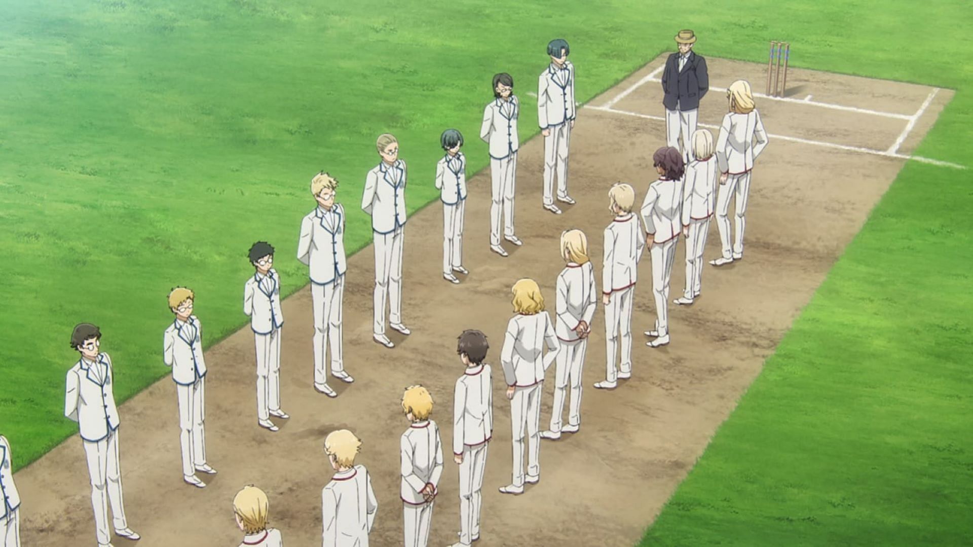 Weston College&#039;s tournament begins in the episode (Image via Cloverworks)