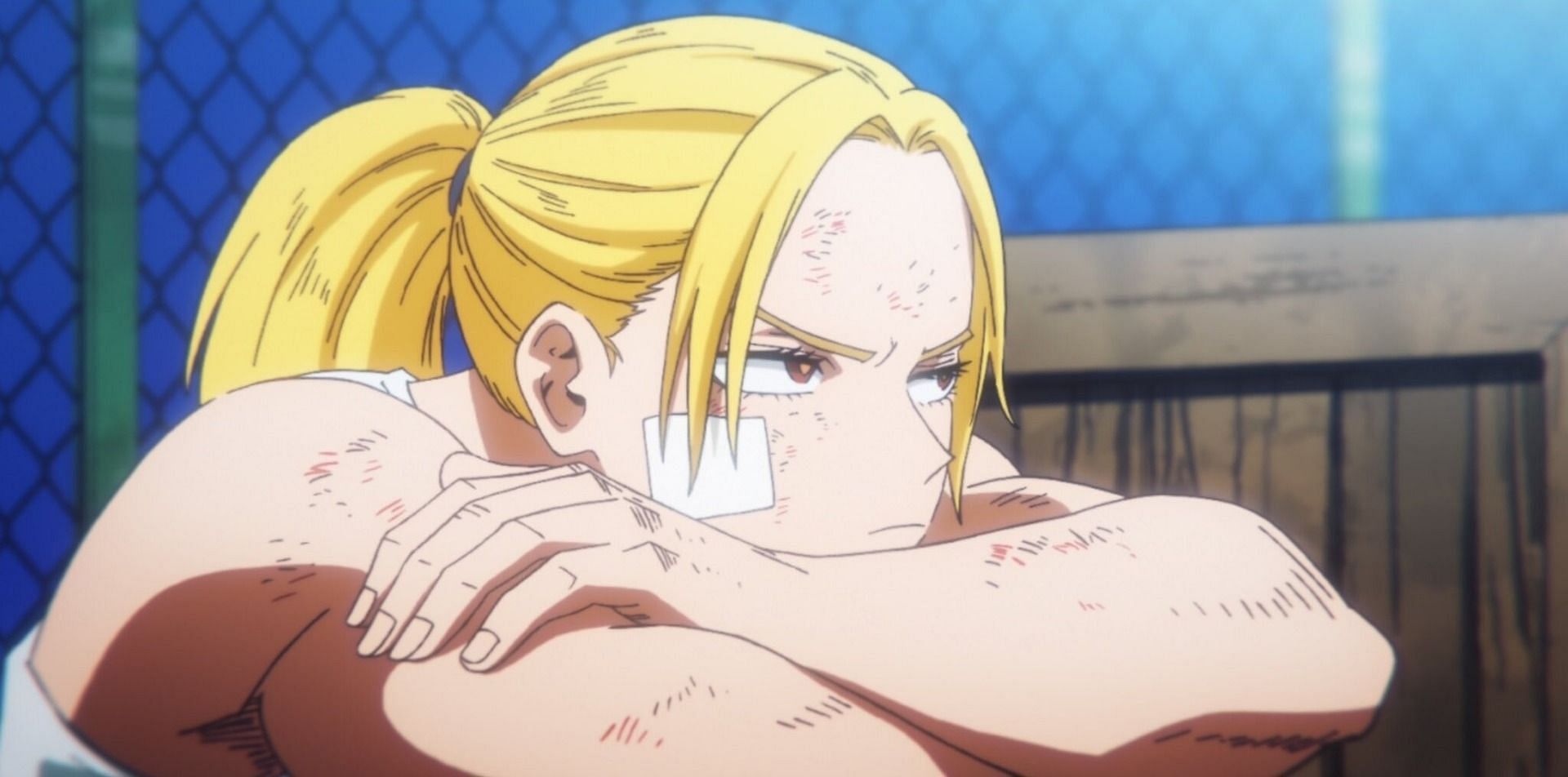 Cathleen Bate aka Star and Stripe in My Hero Academia (Image via Bones)