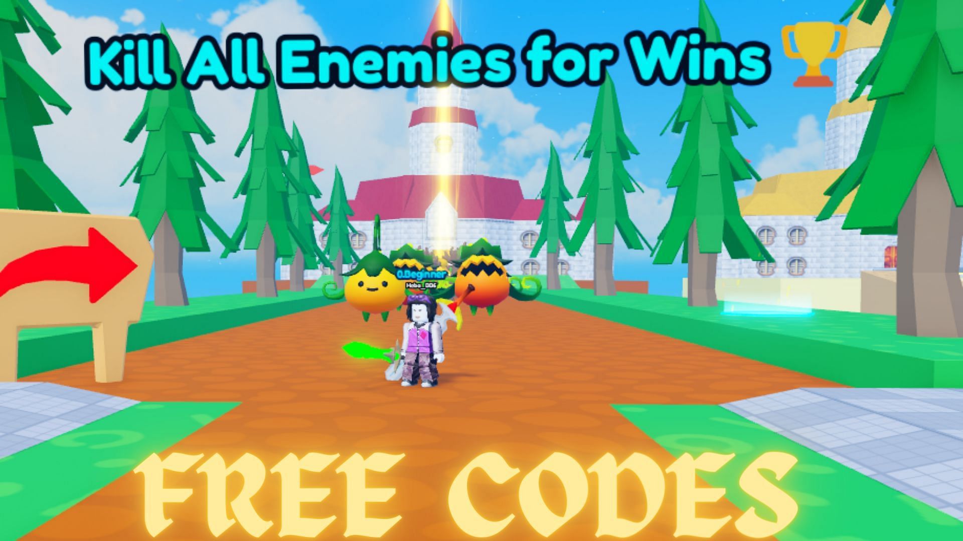 Free Active codes in Great Sword Simulator (Image via Roblox || Sportskeeda)