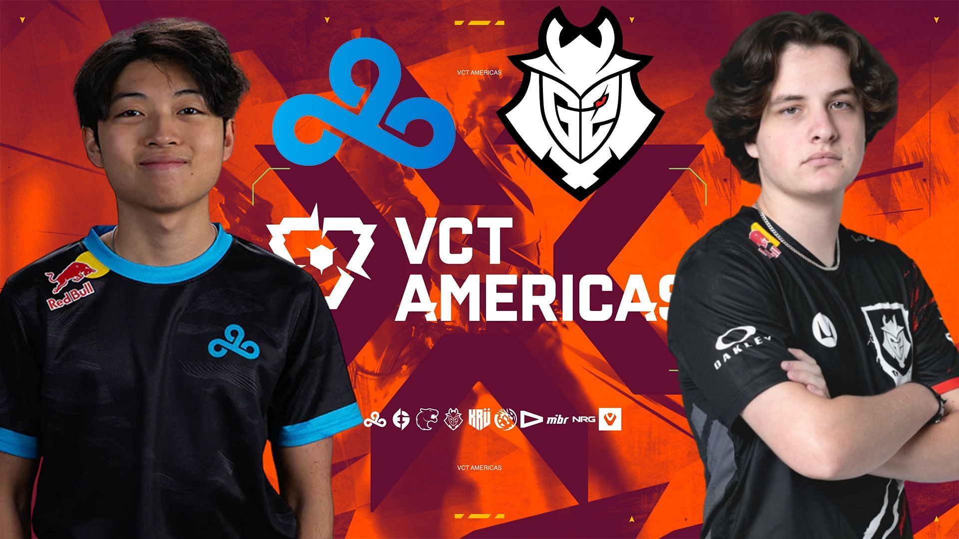 Cloud9 vs G2 Esports at VCT Americas 2024 Stage 1 (Image via Riot Games || Cloud9 || G2 Esports)