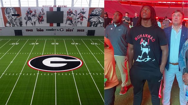 Bo Jackson visited the campus of Georgia last weekend