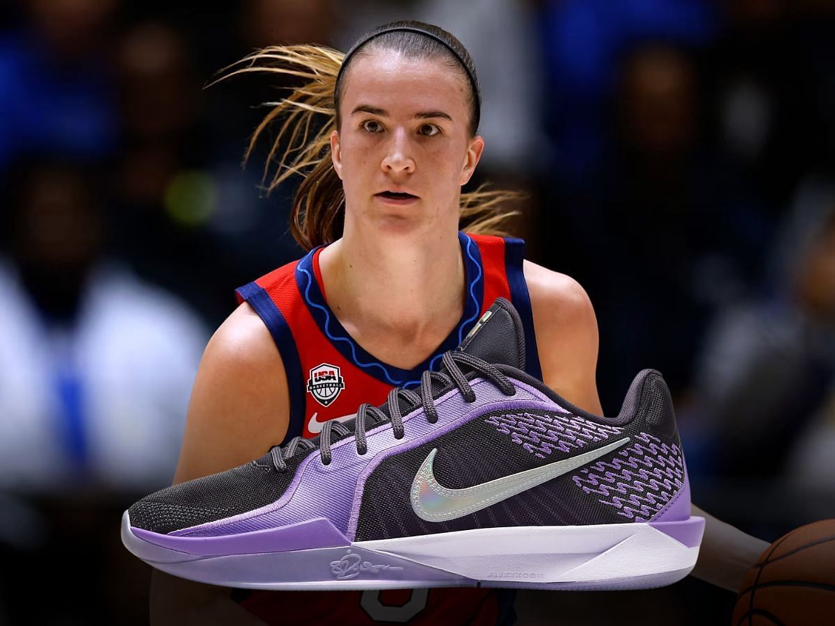 Nike Sabrina 2 &quot;Cave Purple&quot; sneakers (Image via Olympics, Nike)