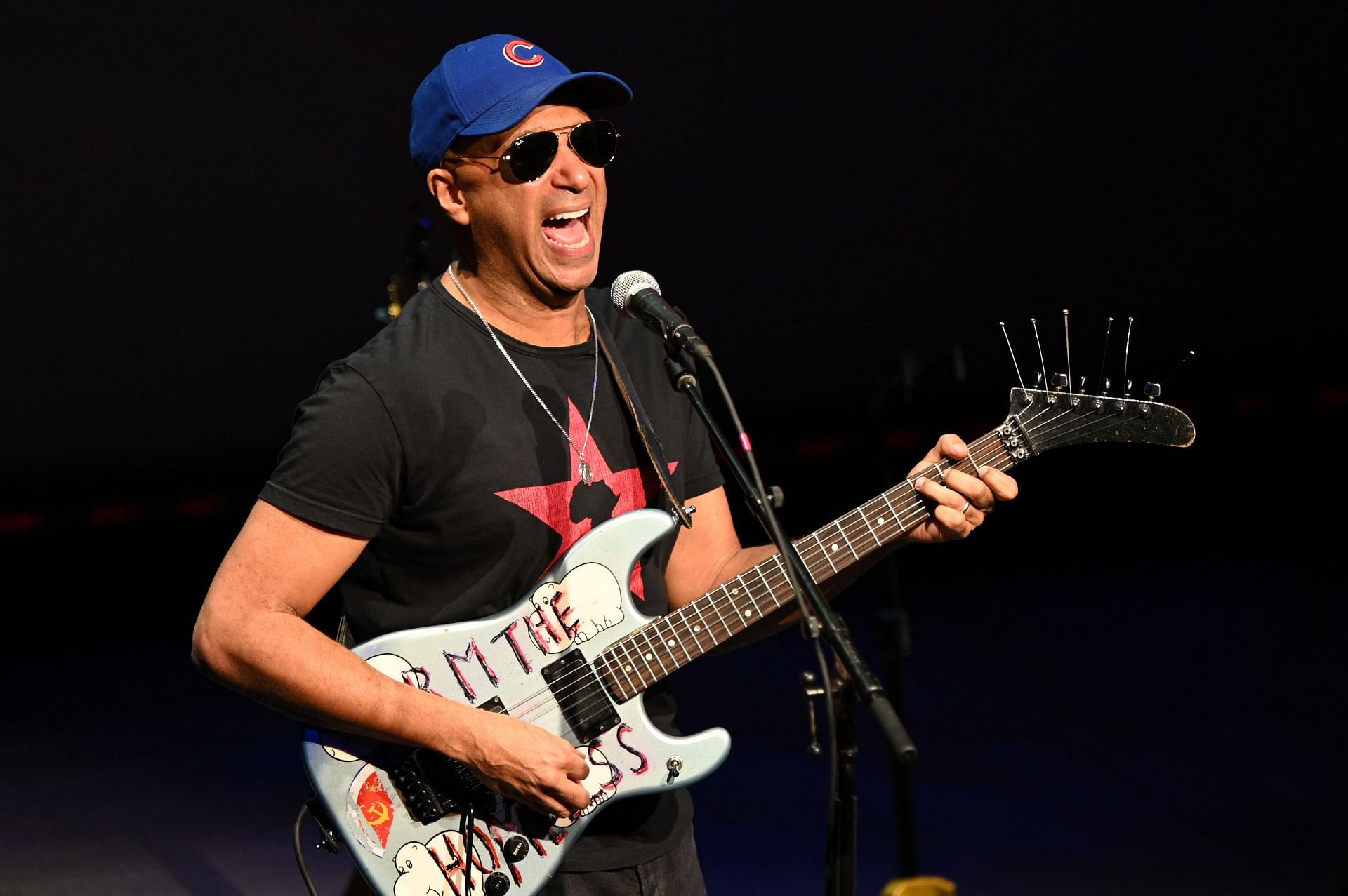 Audible Celebrates Tom Morello At Minetta Lane Theatre In NYC