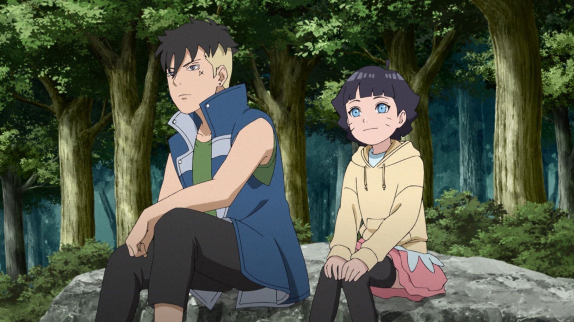 Kawaki has always been protective of Himawari as her elder brother (Image via Studio Pierrot)