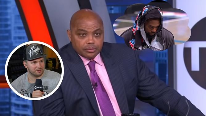 "Okay, Kevin Durant"- Charles Barkley gets flashbacks of infamous interview with Suns star after Luka Doncic's one-word response