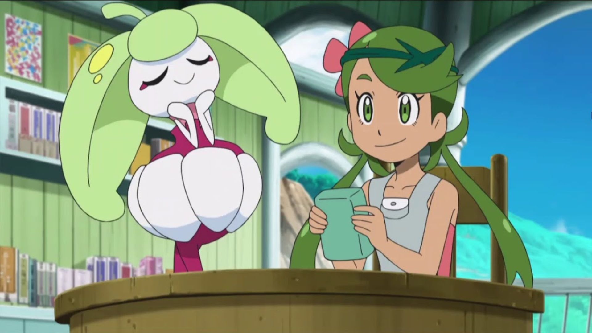 Steenee with its trainer (Image via TPC)