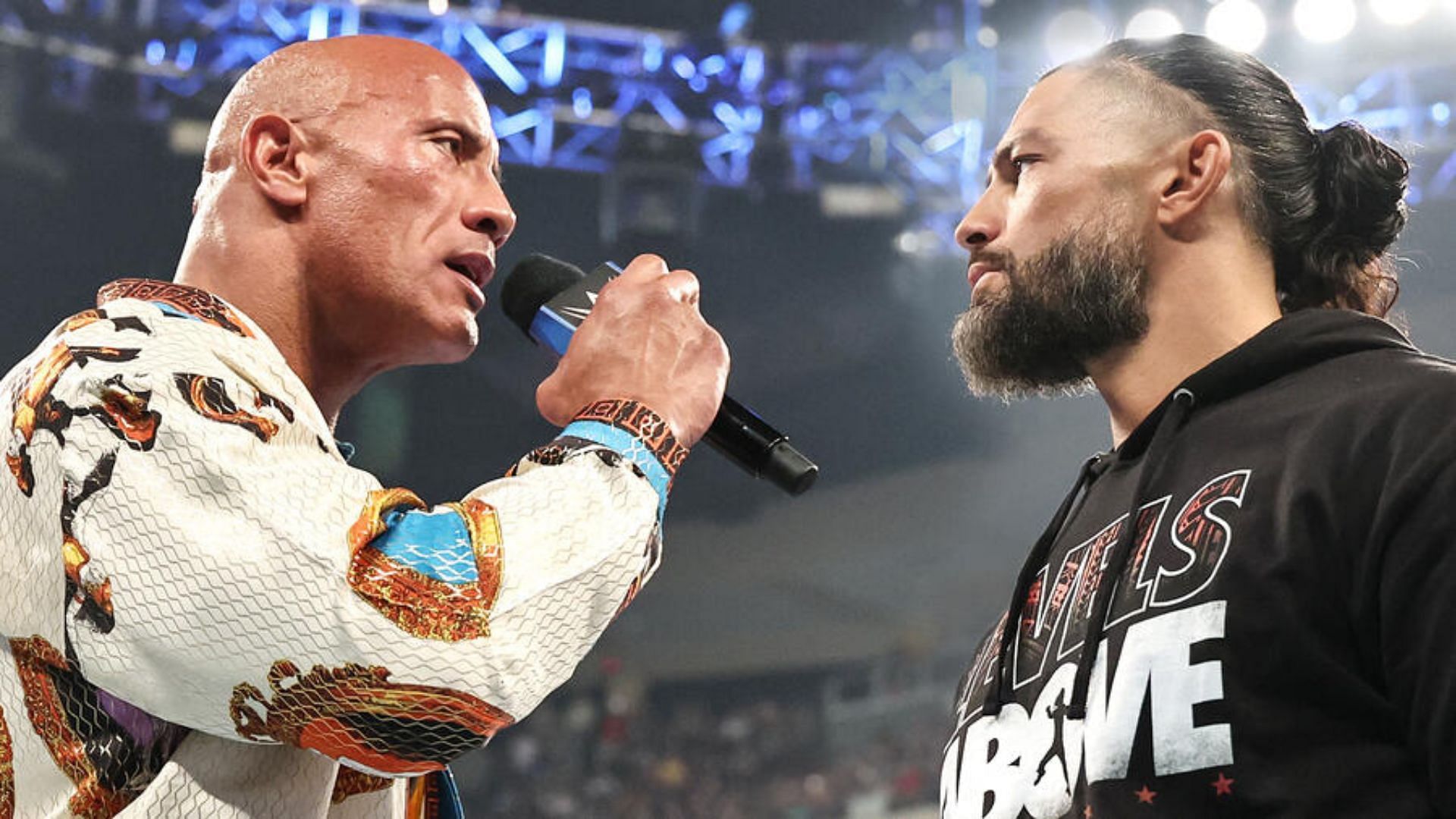 The Great One and The Tribal Chief joined forces at WrestleMania.