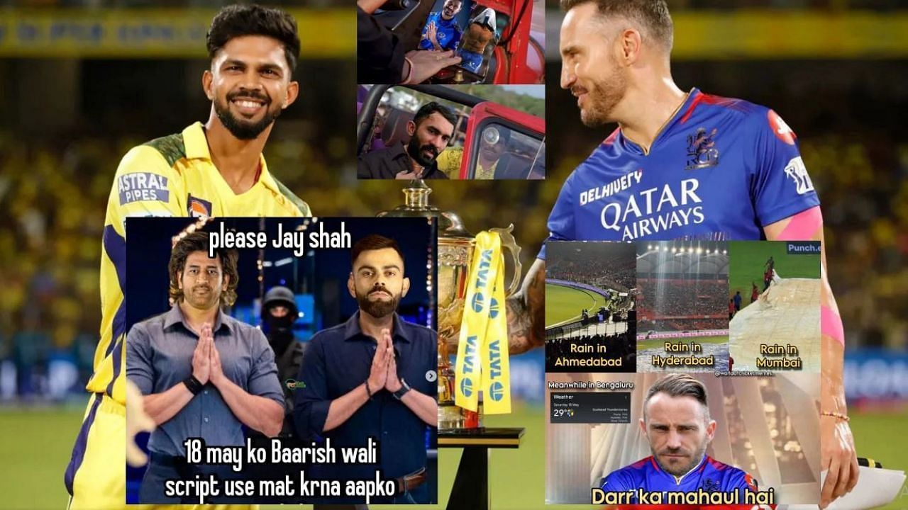 RCB vs CSK मैच को लेकर फैंस में दिखा जबरदस्त उत्साह (Photo: BCCI and X)