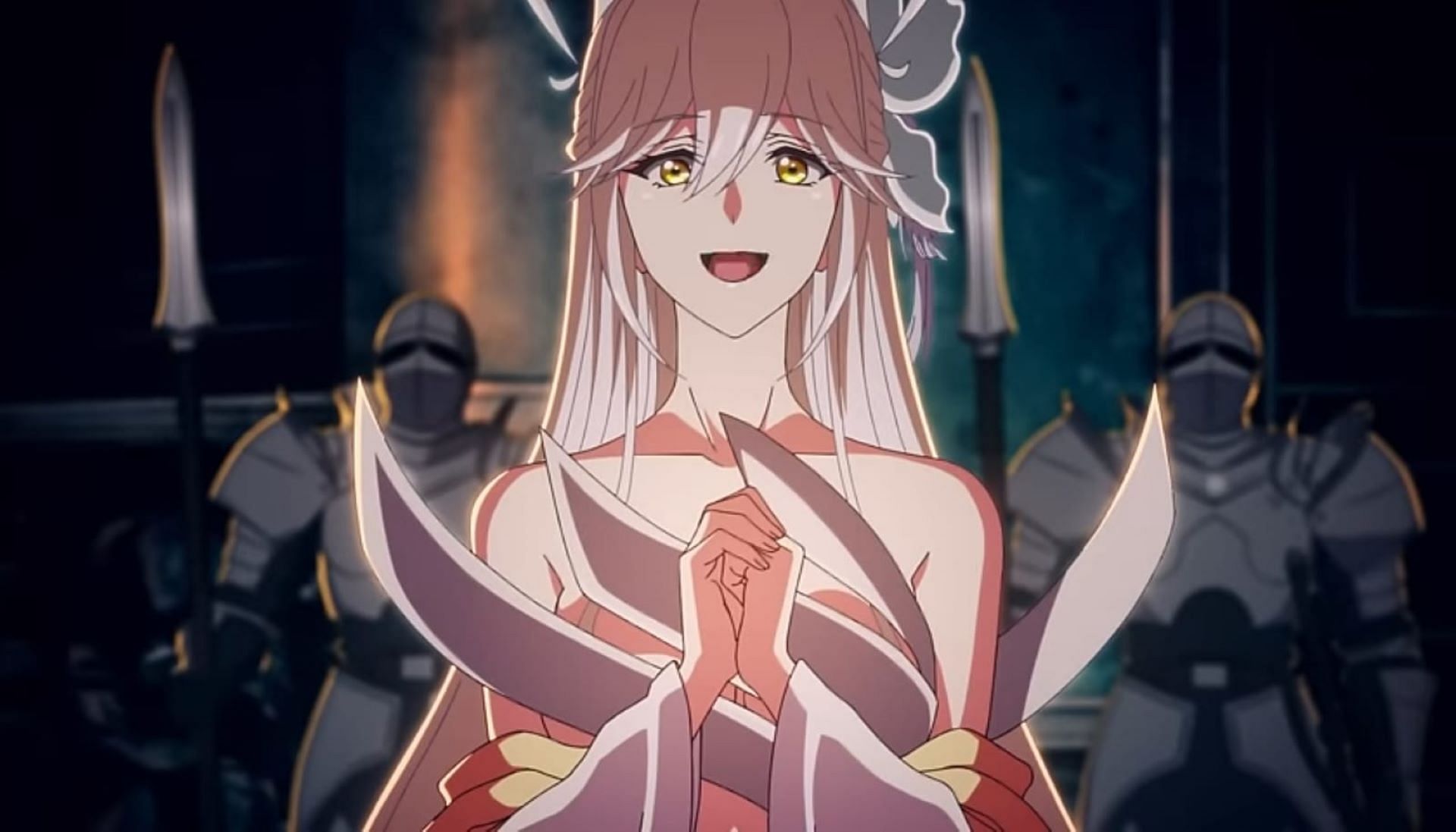 The Goddess, as seen in the anime (Image via Seven Arcs)