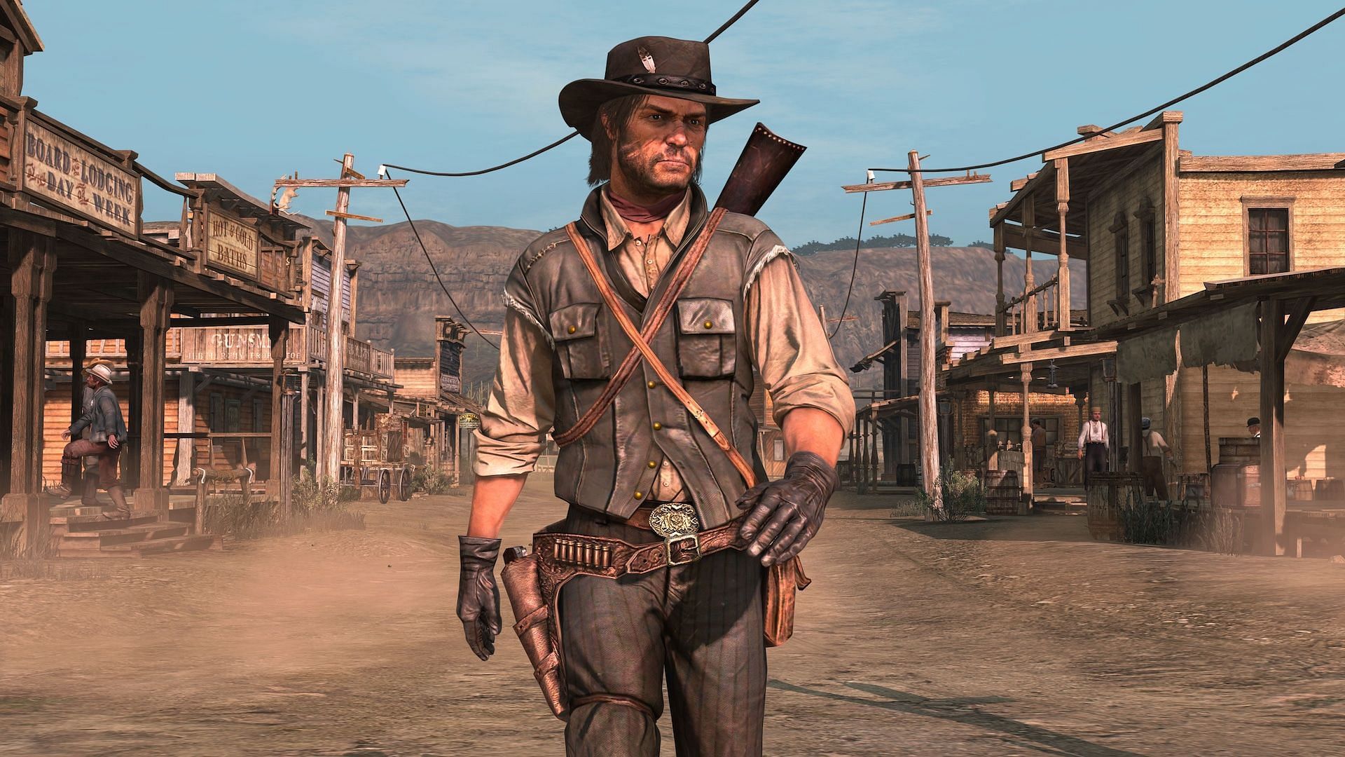 John Marston is the game&#039;s protagonist (Image via Rockstar Games)