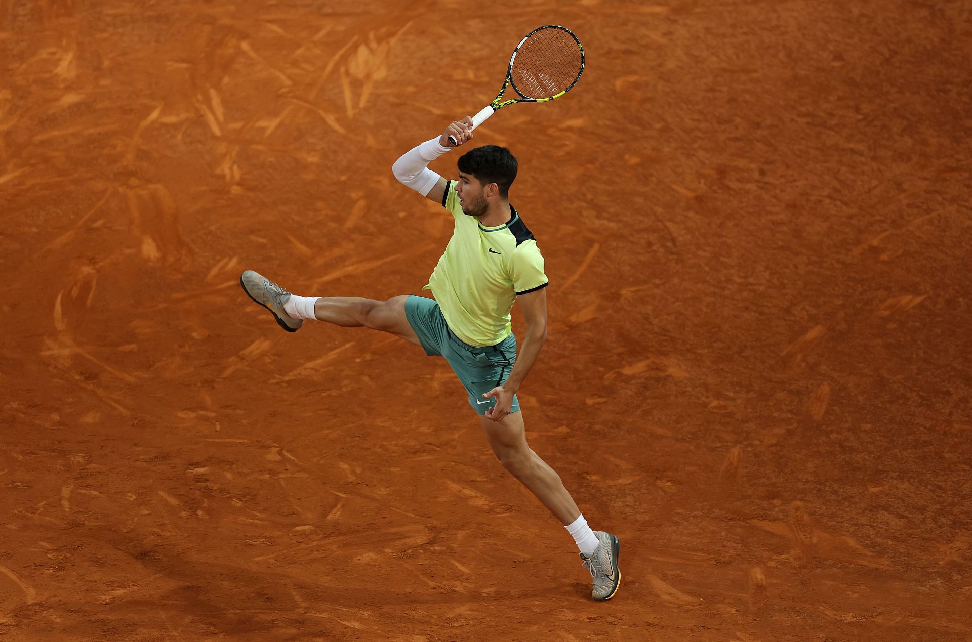 Carlos Alcaraz at the Mutua Madrid Open - Day Nine