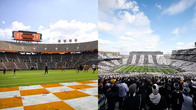 Top 10 loudest college football stadiums in 2024 ft. Neyland Stadium