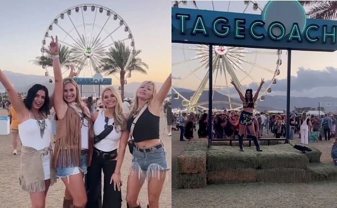 WATCH: Carey Price's wife Angela lets loose and enjoys Stagecoach 2024 music festival with friends