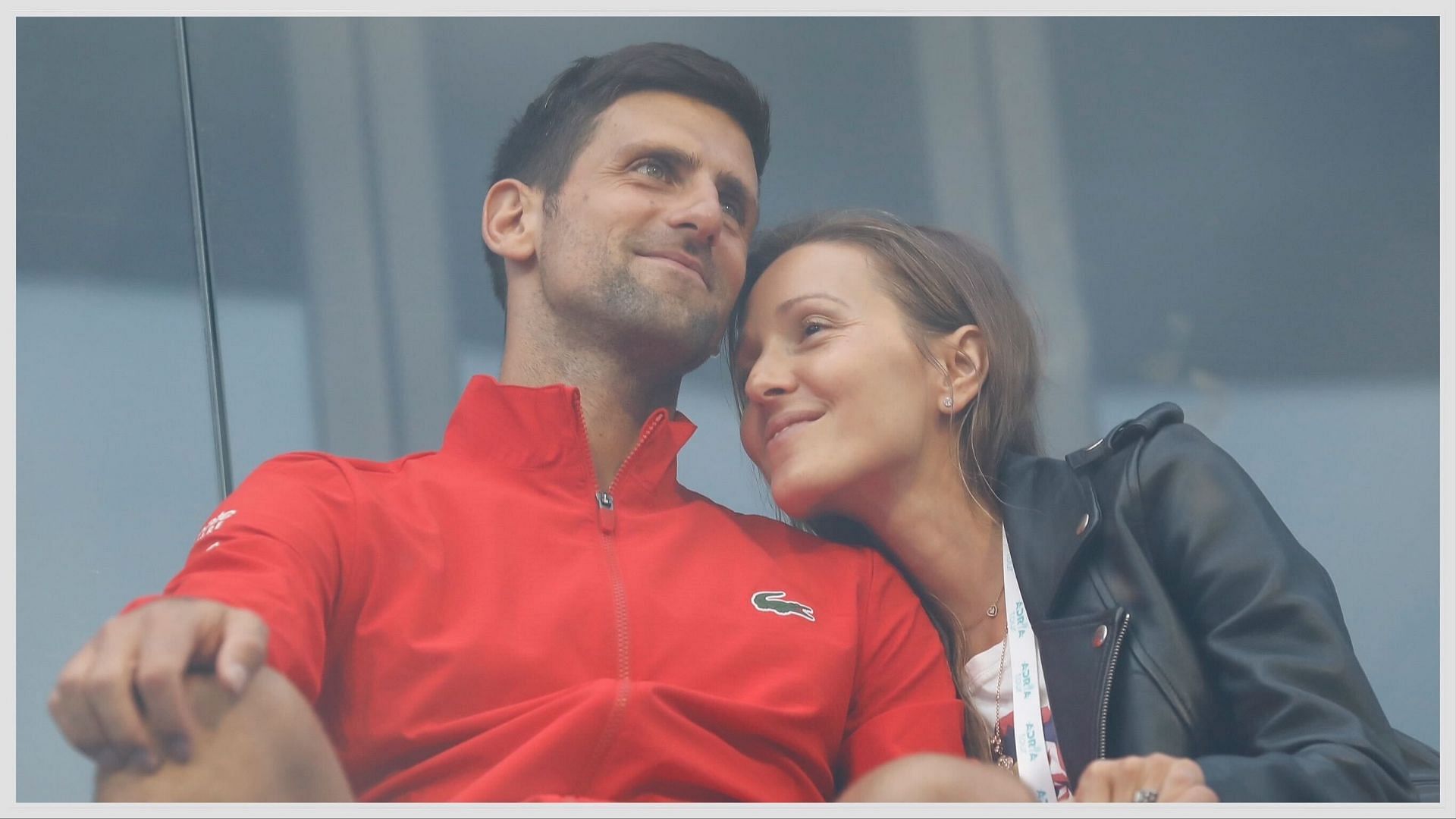 Novak Djokovic and Jelena Djokovic (Source: Getty Images) 