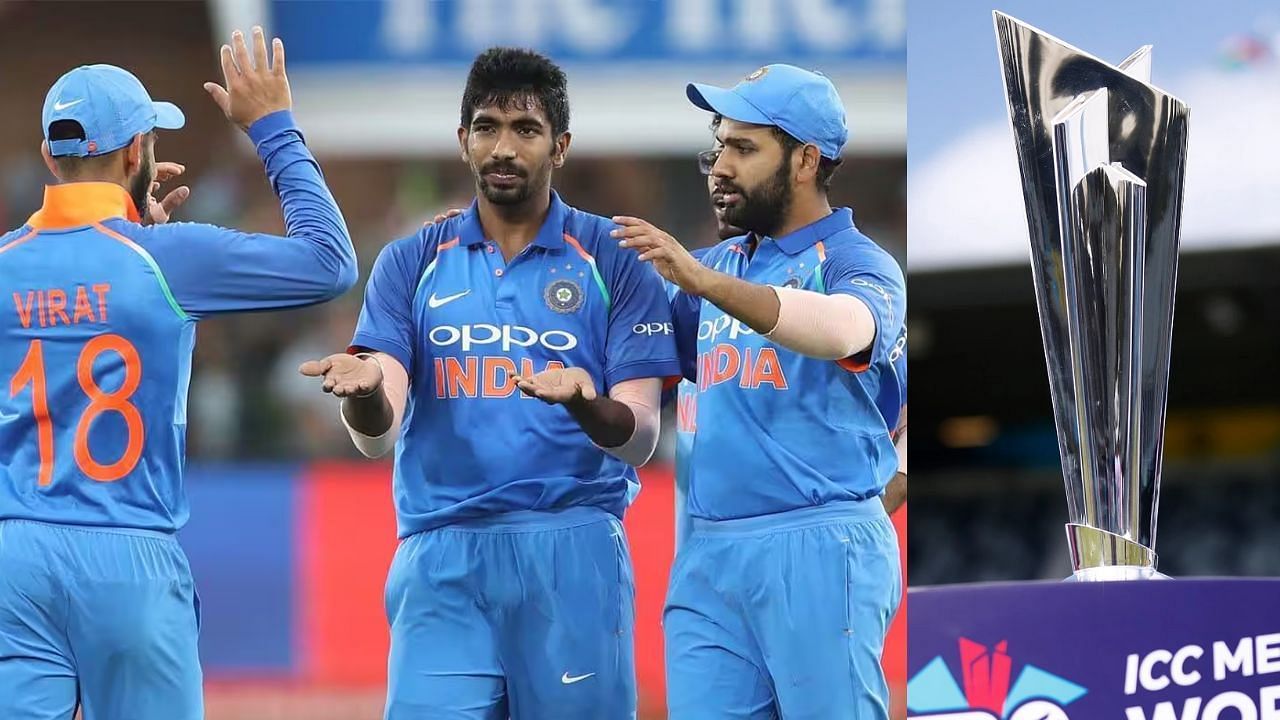 टी20 वर्ल्ड कप में टीम इंडिया अपना पहला मैच 5 जून को खेलेगी (photos: BCCI and ICC)