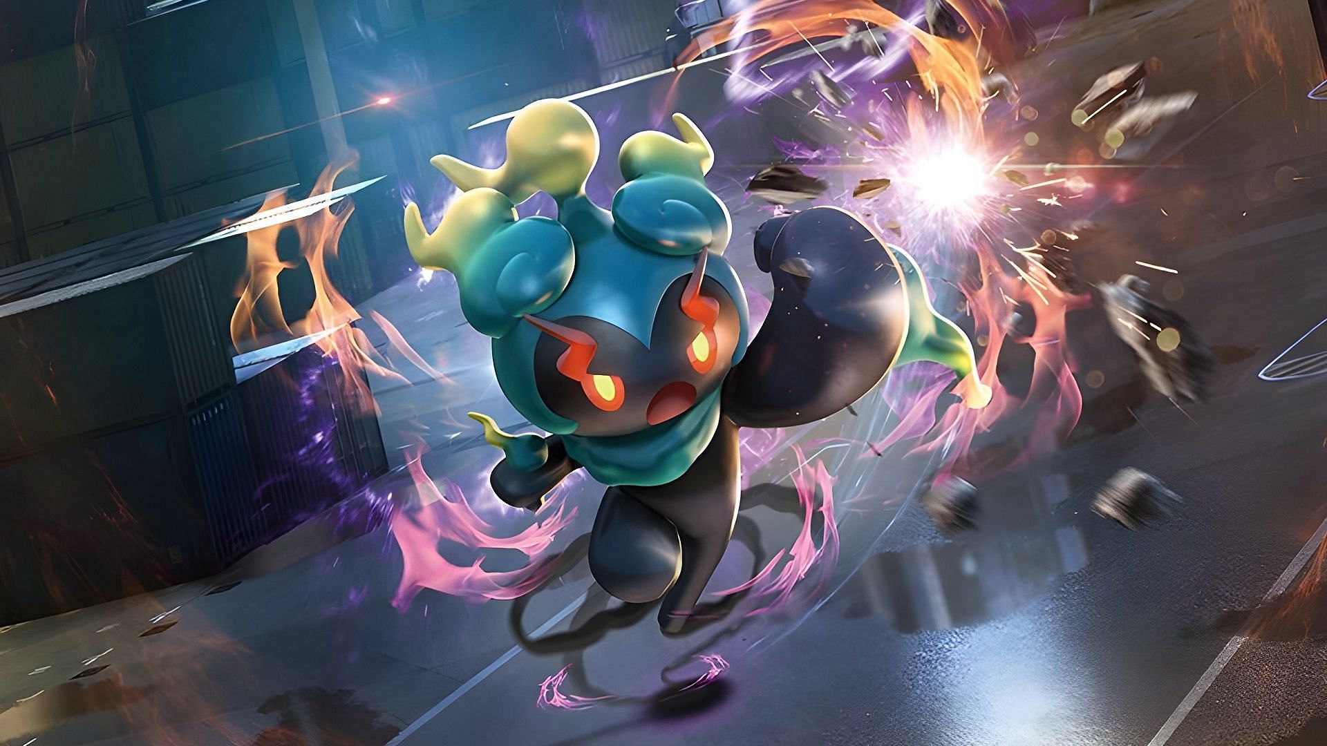 Marshadow the mythic Pokemon is making its debut at Pokemon GO Fest 2024 (Image via The Pokemon Company)