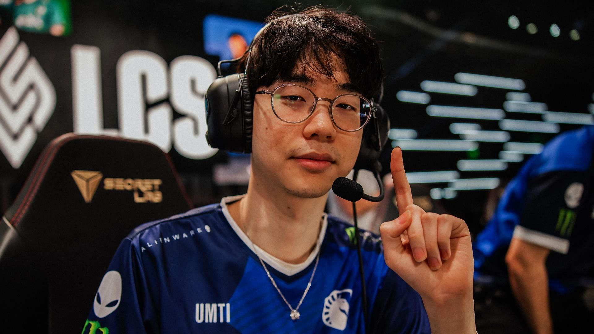 Team Liquid&#039;s Eom &quot;UmTi&quot; Seong-hyeon (Image via LCS)