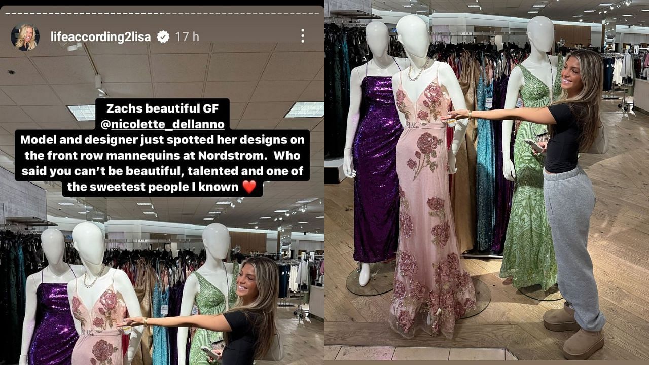 Lisa Neeleman Wilson hypes Zach Wilson&#039;s girlfriend Nicolette Dellanno&#039;s collection at Nordstrom