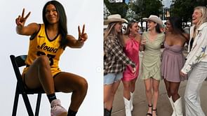 Iowa's Jada Gyamfi looks back on her time with Caitlin Clark on 'Full Court Press' docu-series: "Core memories"