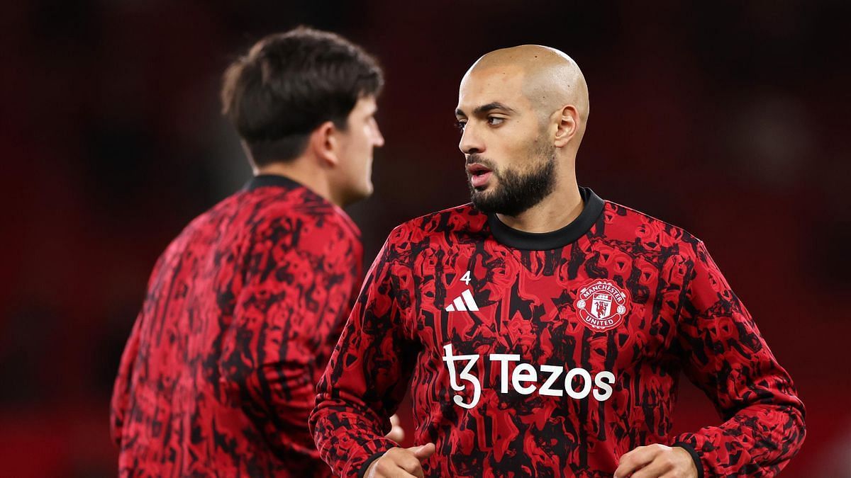 Sofyan Amrabat joined Manchester United on loan from Florentina in 2023