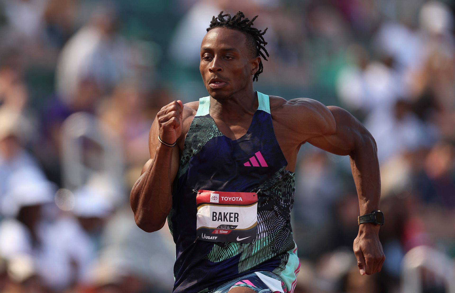 Ronnie Baker is among the athletes to look out for at the Jamaica Athletics Invitational.