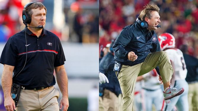 "All that money to not win a Natty again" "Well deserved": CFB world reacts to Kirby Smart's contract extension making him the highest-paid coach