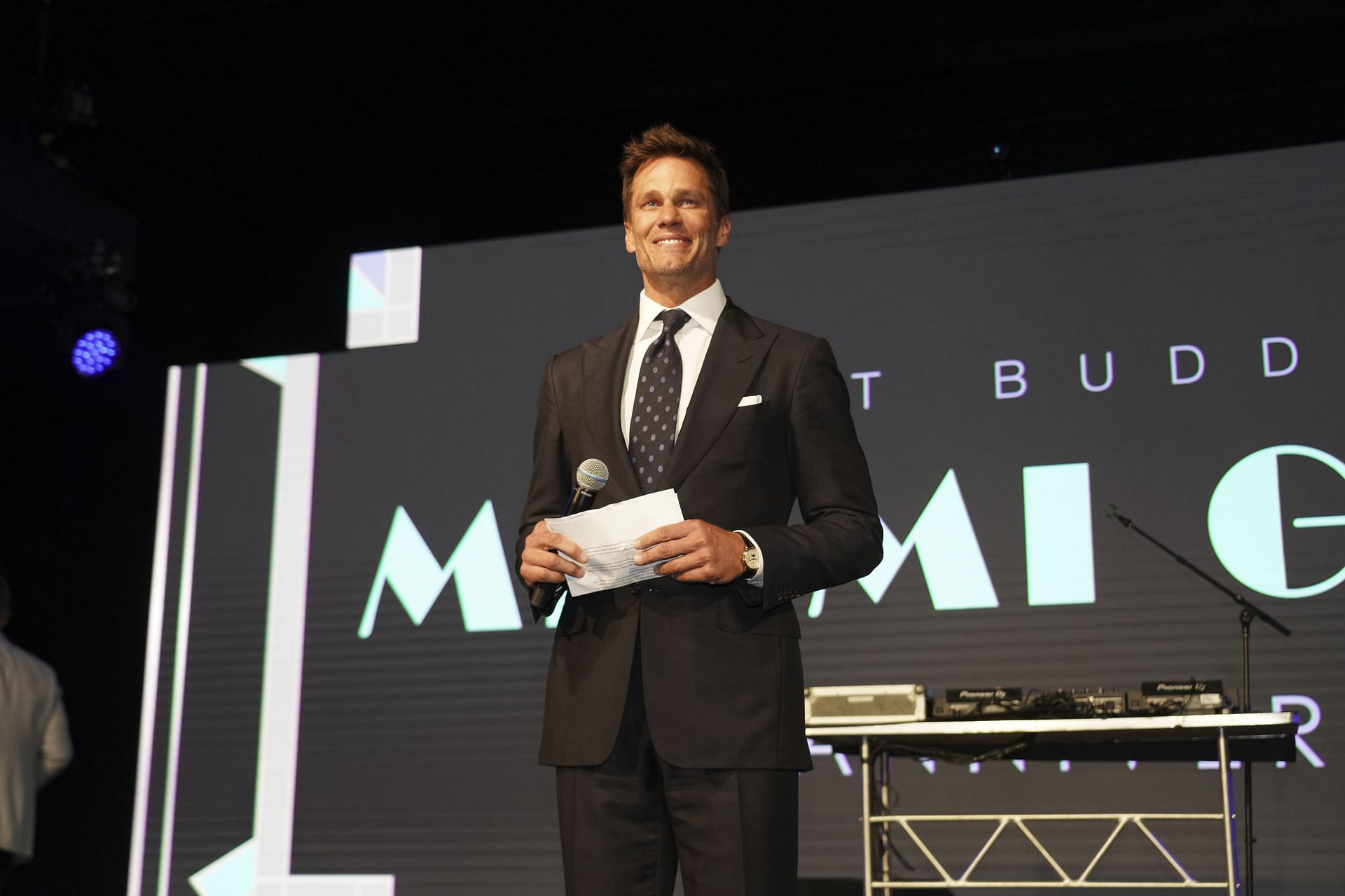 Tom Brady during the 25th Annual Best Buddies Miami Gala