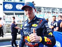 “Lol”: Max Verstappen’s hilarious reaction when he was informed on the radio of winning P1 at Miami GP Sprint Qualifying