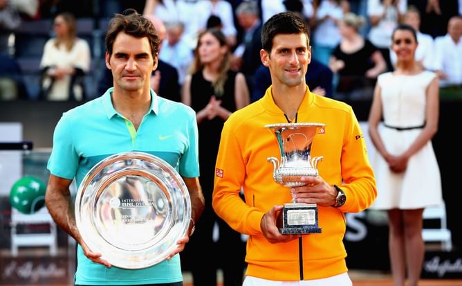 3 times Roger Federer dominated Novak Djokovic on clay ft 2011 French Open semifinal