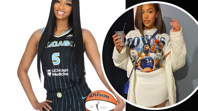 Karl-Anthony Towns girlfriend spares 1-word reaction to Angel Reese's new look for Chicago Sky photoshoot