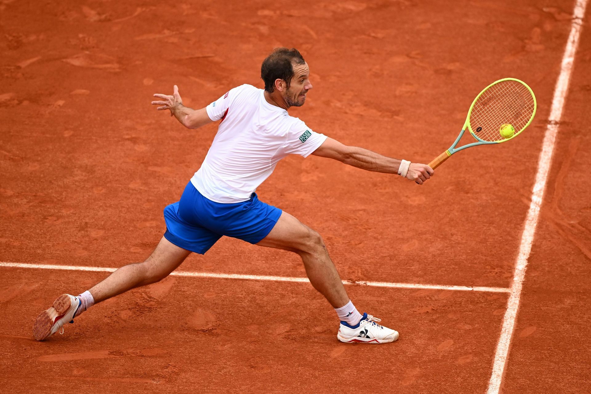 Richard Gasquet at the 2024 French Open