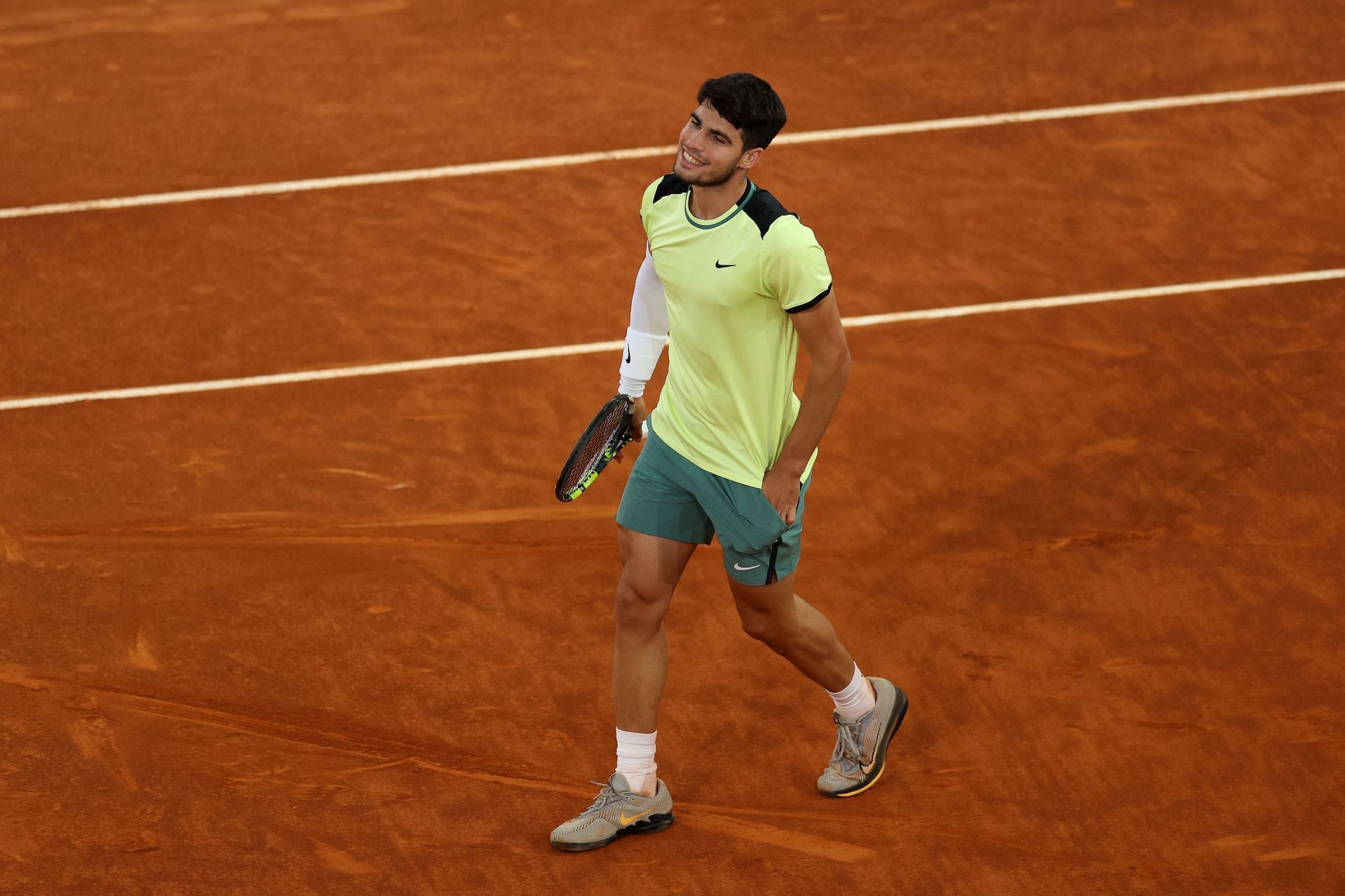 Carlos Alcaraz won the Madrid Open last year.