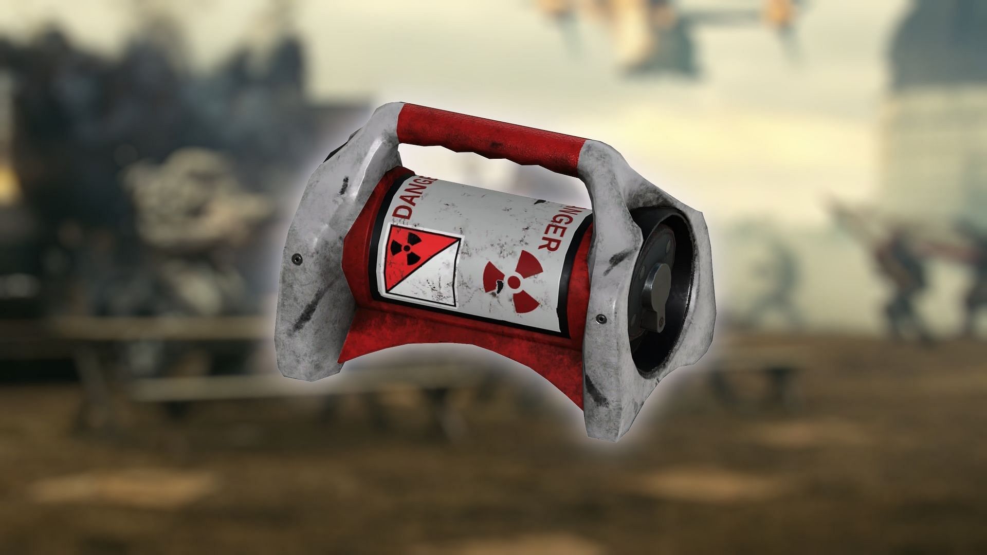 The Mutated Package is a canister with various randomized rewards (Image via Bethesda Game Studios)