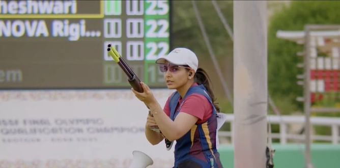 “There was no way I was going to relax” - Maheshwari Chauhan after securing India's 21st shooting quota for the Paris Olympics