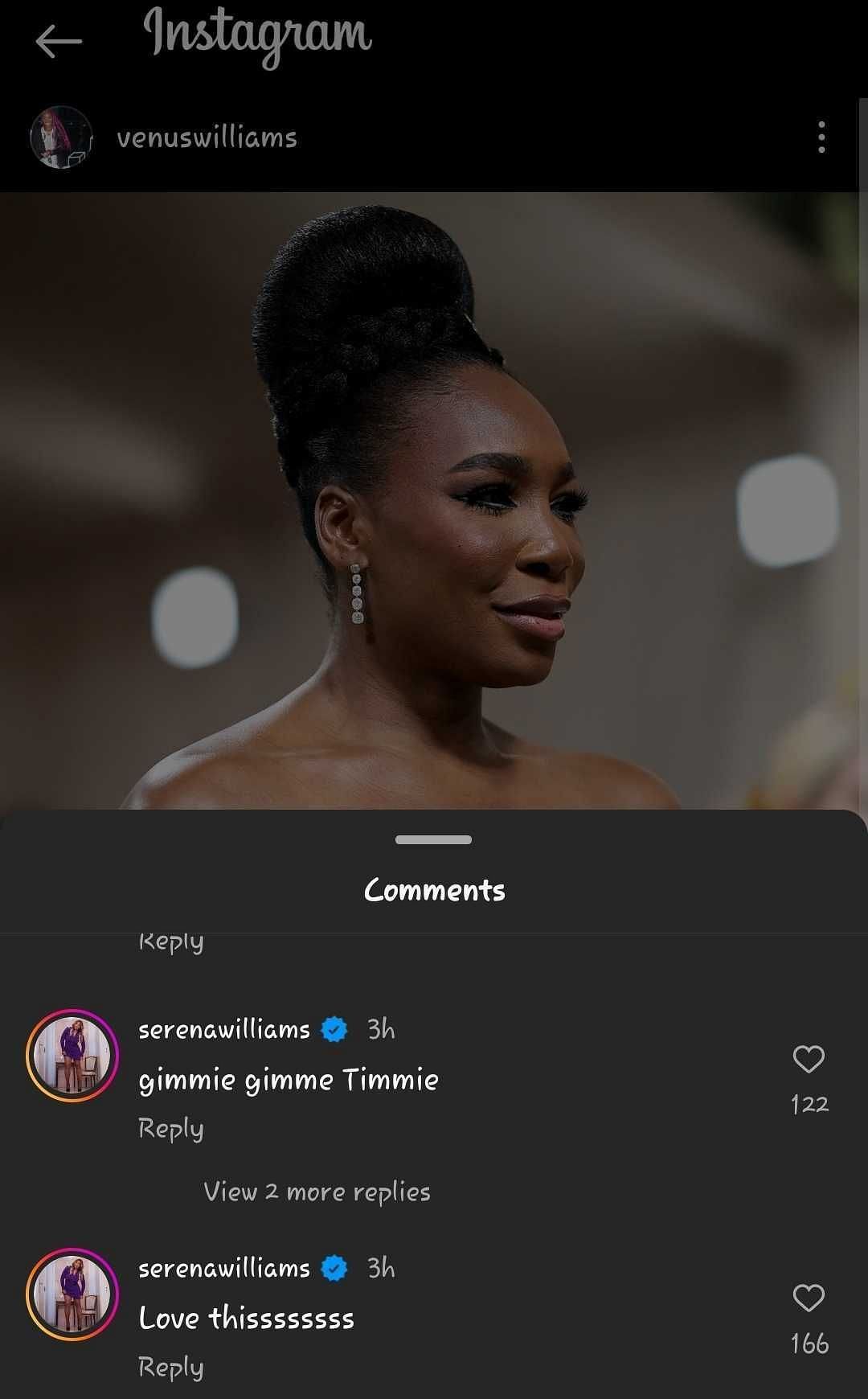 Serena Williams comment