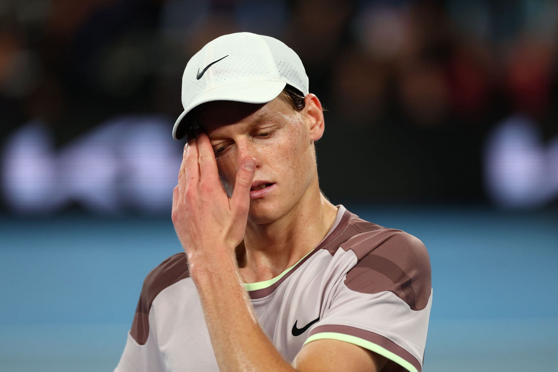 Jannik Sinner at the 2024 Australian Open