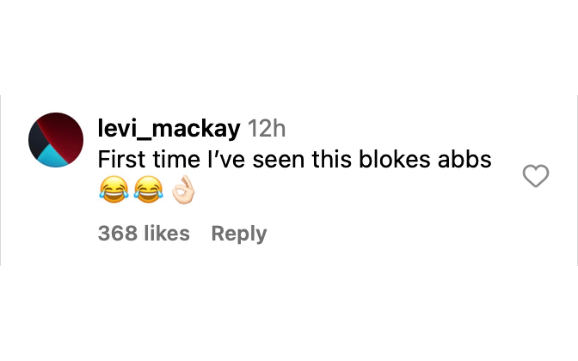 Fan reacting to Tyson Fury&#039;s Instagram post [via @tysonfury on Instagram]