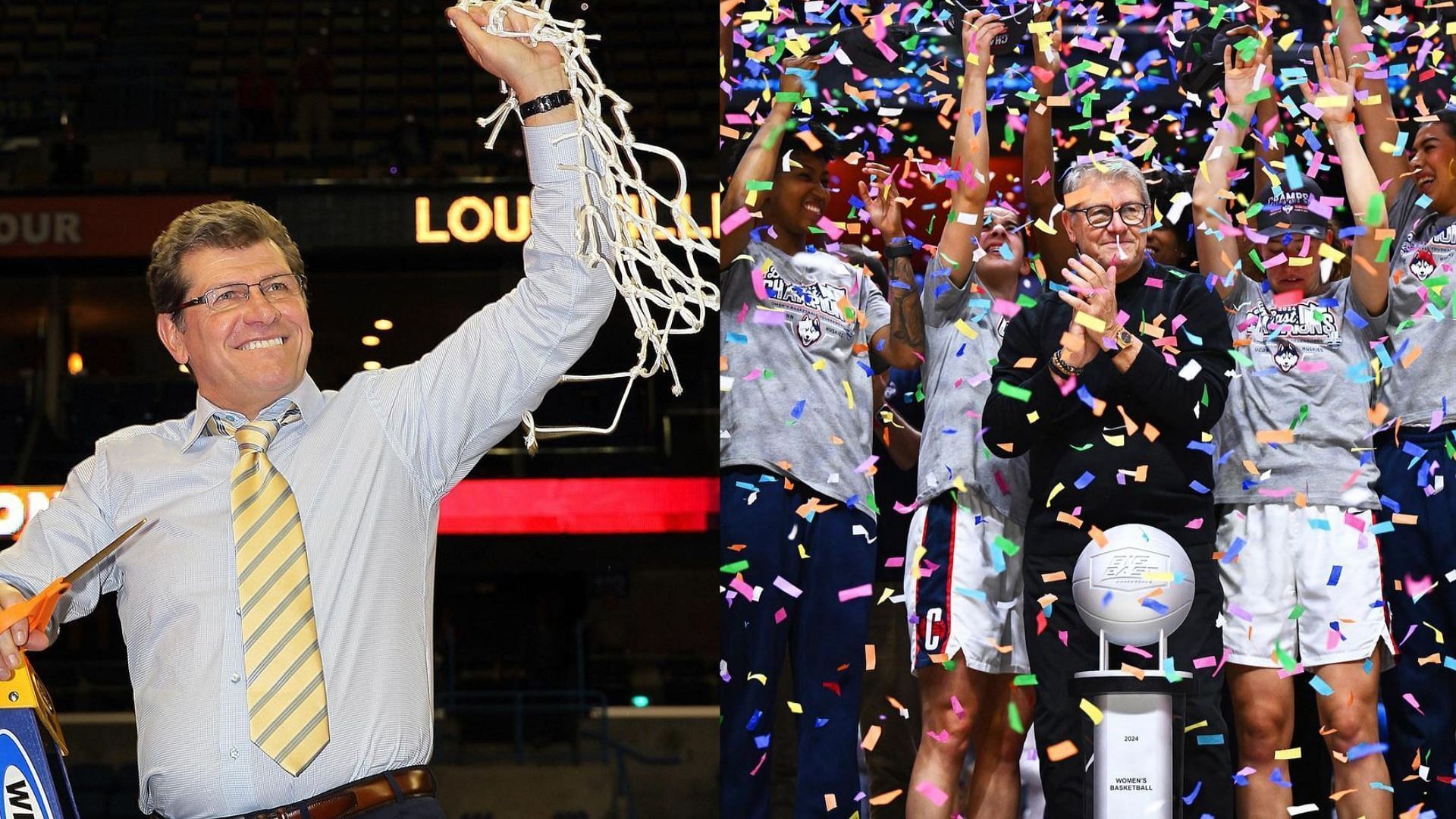 UConn Huskies coach Geno Auriemma