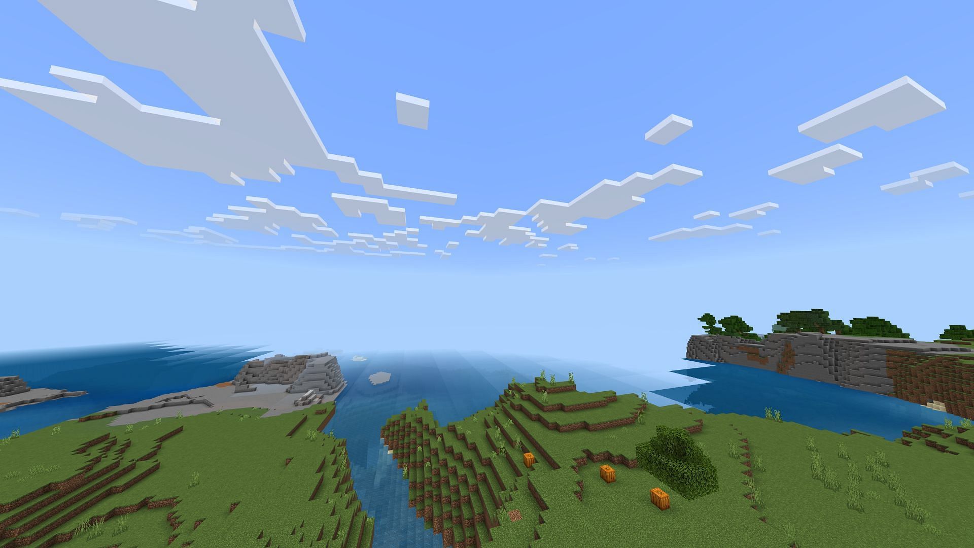 The world loads a lot faster in Bedrock Edition (Image via Mojang Studios)