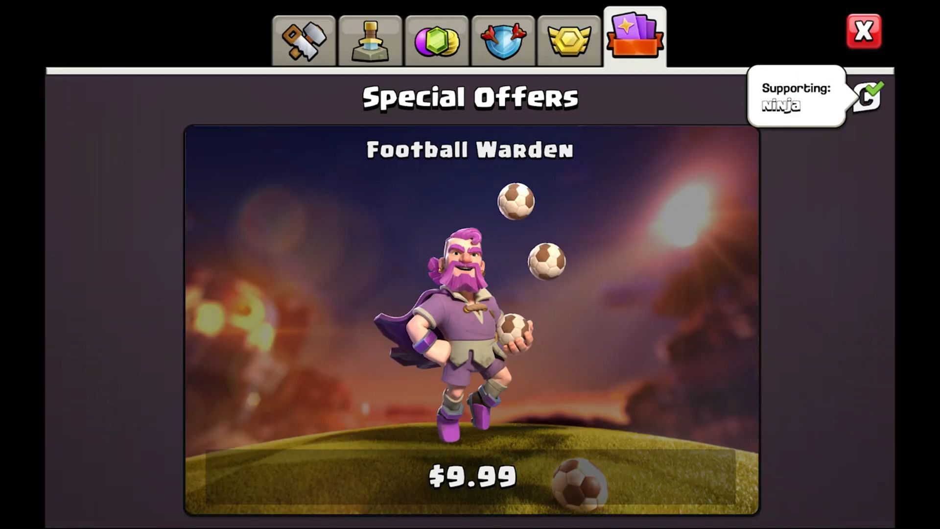 Required cost (Image via Supercell)