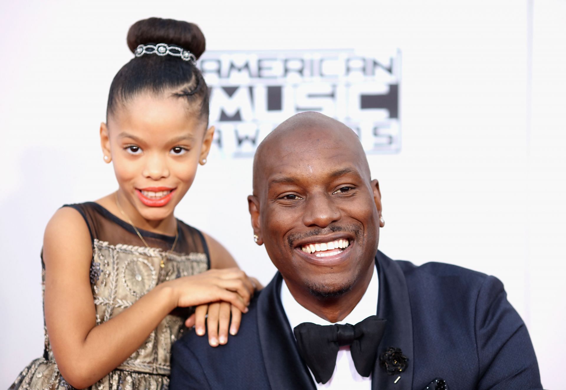 Tyrese and Shayla at the 2015 American Music Awards (Image via Getty Images)