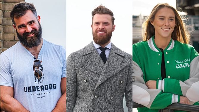 Jason Kelce reveals his, wife Kylie’s frustration at Chiefs K Harrison Butker’s controversial speech