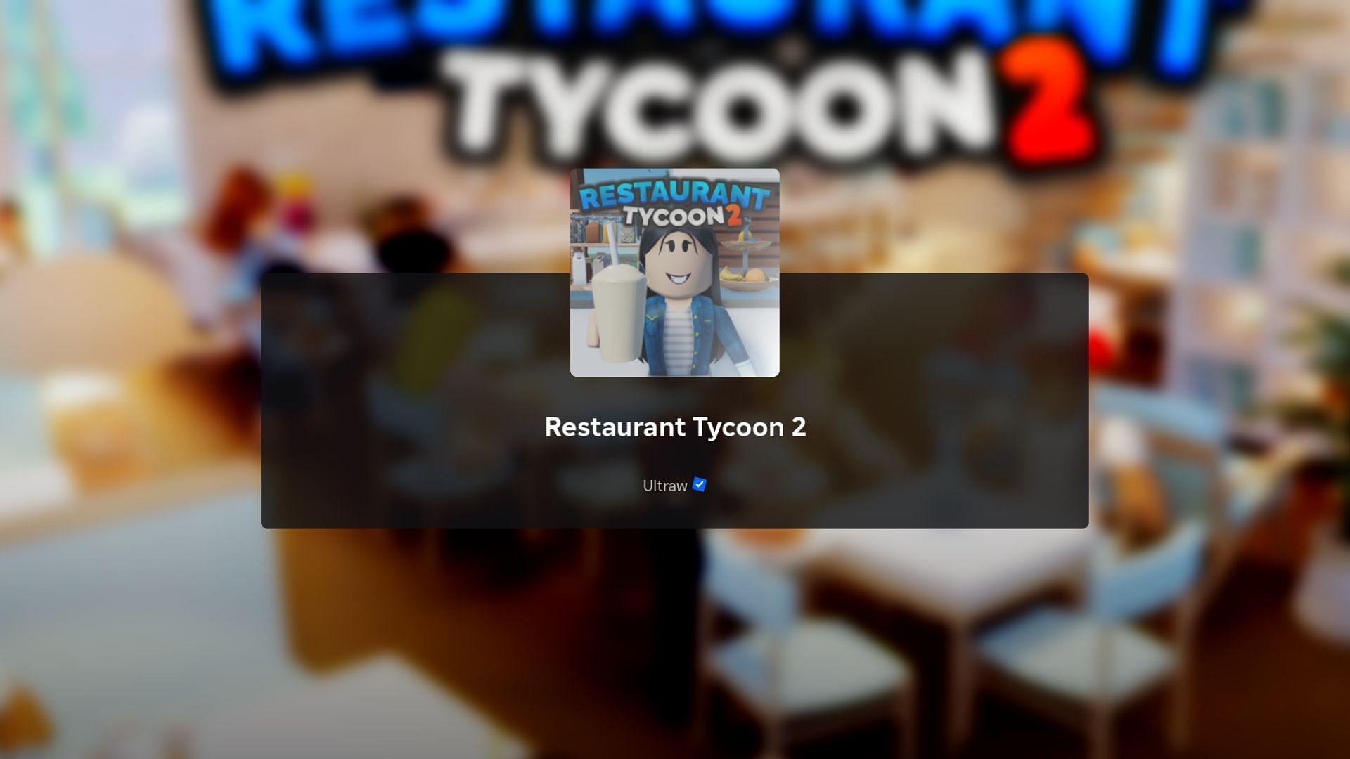 Restaurant Tycoon 2