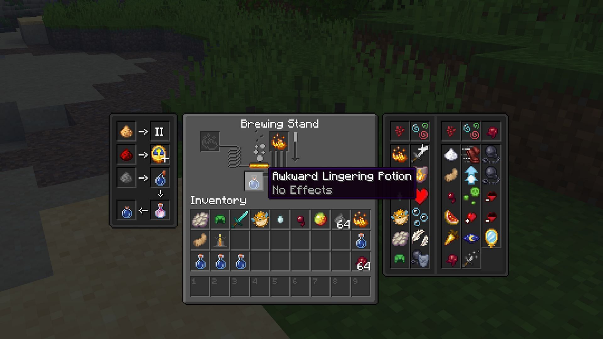 Awkward potions are amazing as they make almost every other potion possible (Image via Mojang)