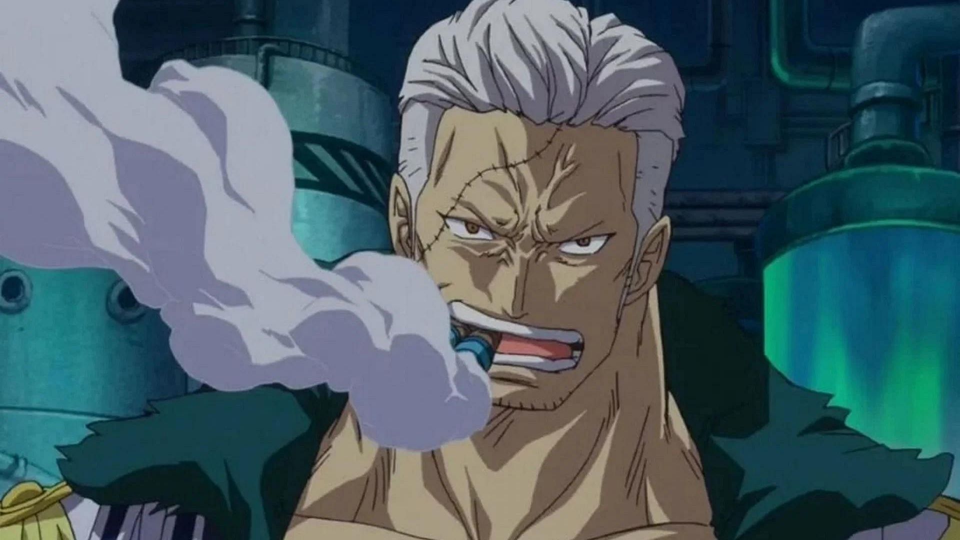 Smoker as shown in Punk Hazard (Image via Toei Animation)