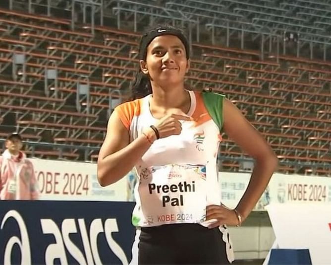 Preethi Pal clinches bronze medal at the World Para Athletics Championships; secures Paralympics berth