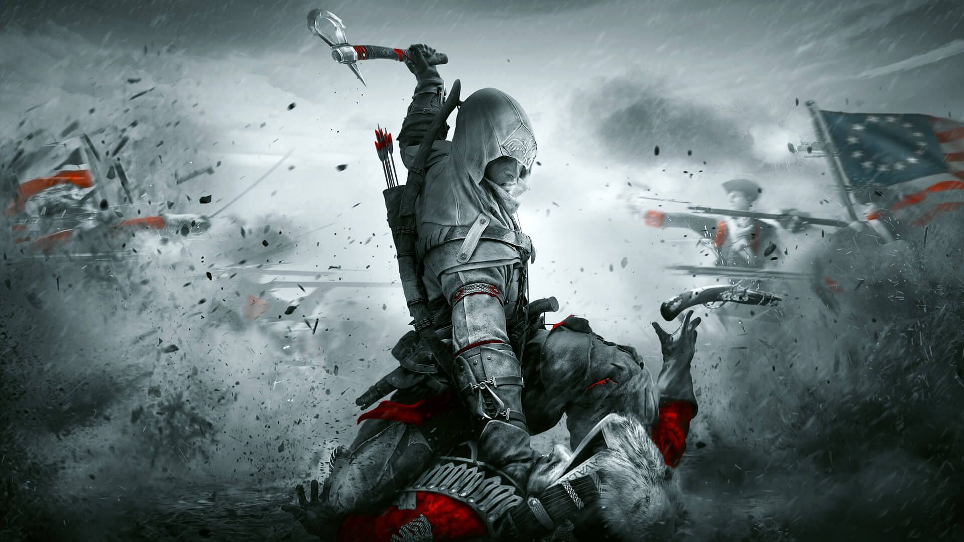 Connor Kenway in AC3 (Image via Ubisoft)